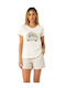 Damen T-Shirt Weiß