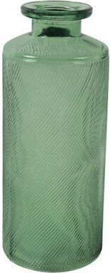 Green Single-Flower Bottle Vase 5x13