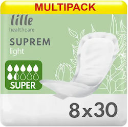 Lille Healthcare Suprem Unisex Incontinence Pads 30 Pieces