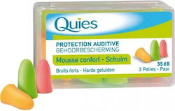 Quies Multicolour Earplugs 6 Pieces Quies Multicolour Earplugs 6 Pieces