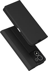 Techsuit Magskin Book Σιλικόνης Μαύρο (Honor 600)