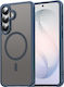 Techsuit Plastic Navy Blue Back Cover (Galaxy S26 FE)