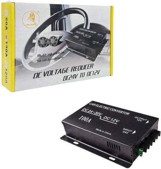 Ejc Transformator Convertor Auto Dc24v Dc12v 100a Reducător De Tensiune Auto Dc