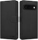 Tech-Protect Matte Brieftasche Synthetisches Leder / Silikon Schwarze (Google Pixel 11)