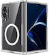 Tech-Protect Flexair Hybrid Back Cover Silicone / Plastic Transparent (Galaxy Z Fold 8)