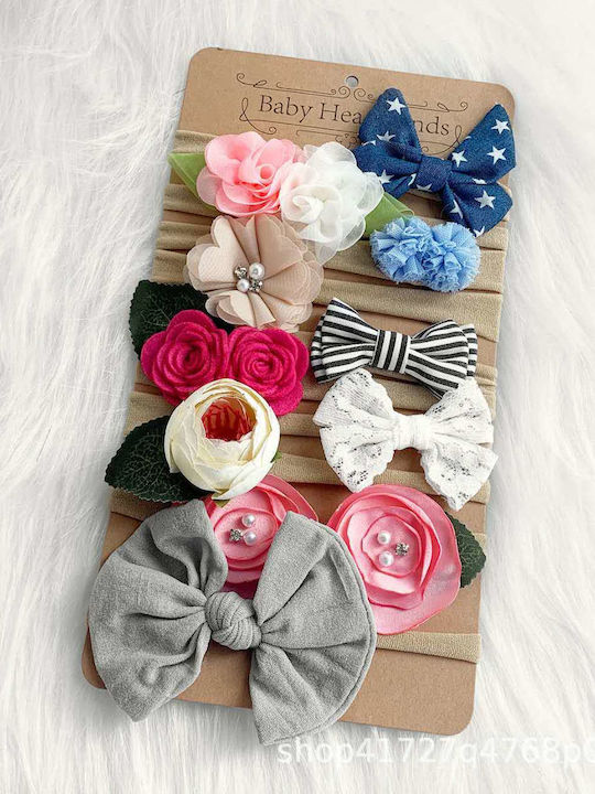Intimonna Set Baby Headbands 10 Pieces