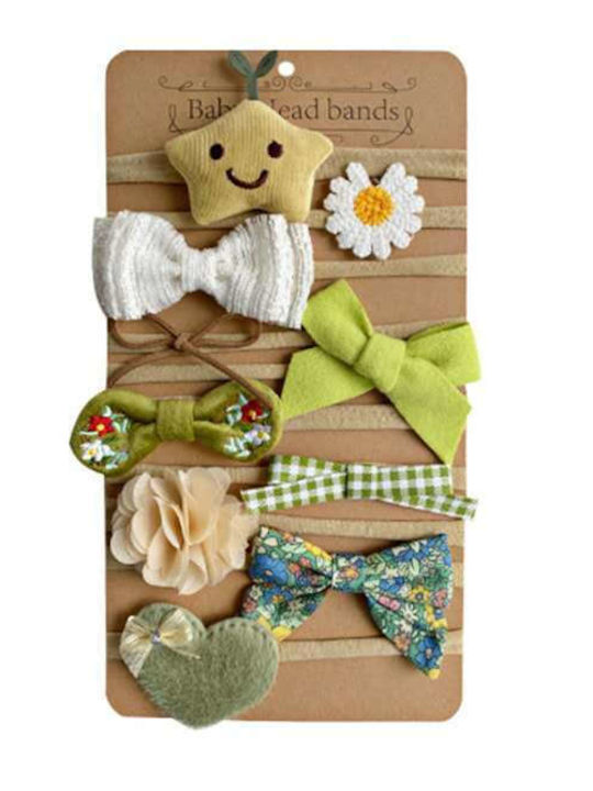Intimonna Set Baby Headbands 10 Pieces