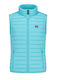 Women's Sleeveless Sports Jacket Light Blue