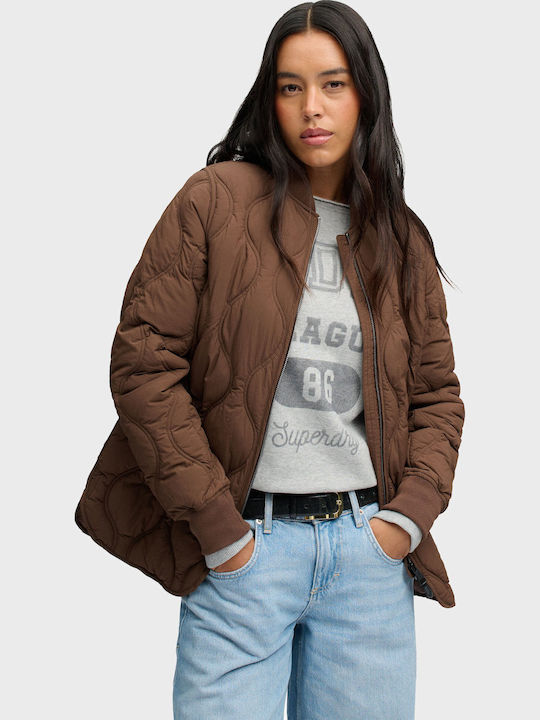 Superdry Спортно Яке Кафяво Superdry Спортно Яке Кафяво