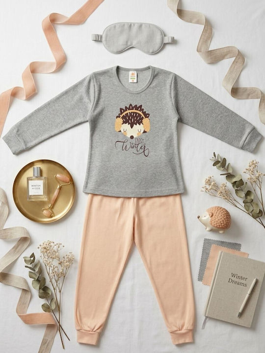 Nina Club Kids Winter Pyjamas Grey