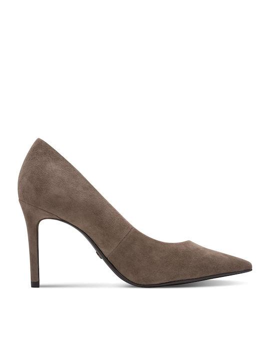 Wildleder Pumps Braune