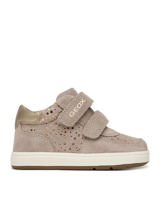 B Biglia Wildleder Kinderstiefel Beige