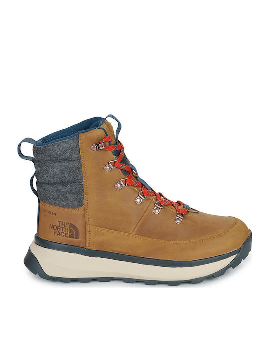 The North Face Δерматени Мъжки Планински Боти Водоустойчиви Кафяви