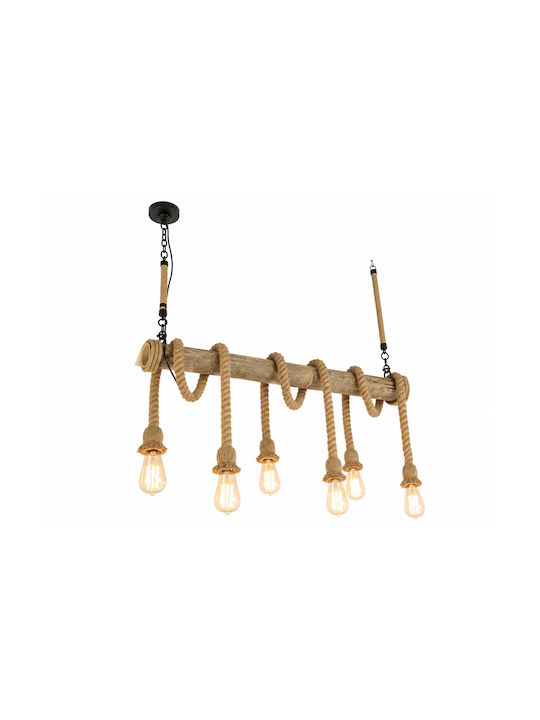 Candelabru cu Lemn 179992 Candelabru cu Lemn 179992