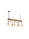 Chandelier with Wood 179992