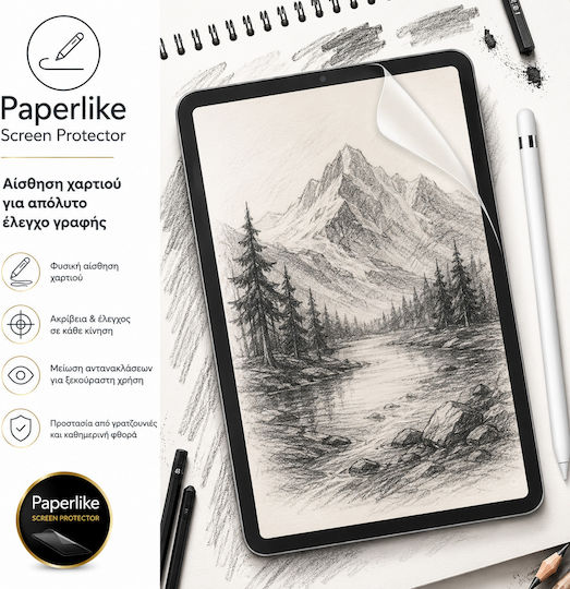 Матов Хидрогел Защитно Фолио За Писане Tablet Samsung Galaxy Tab S10+