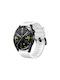 Premium-one Σιλικόνης Black Buckle Huawei Watch Gt 6 6 Pro White