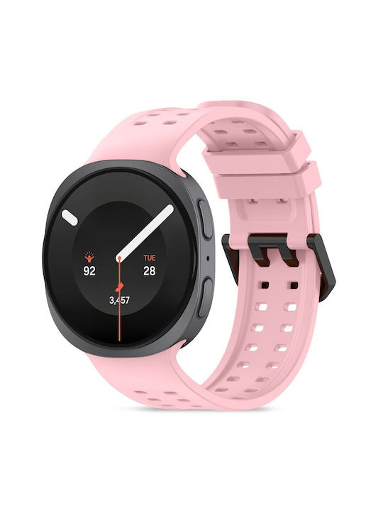 Tech-Protect Λουράκι Σιλικόνης Ροζ (Galaxy Watch 8 / 8 Classic / 9)
