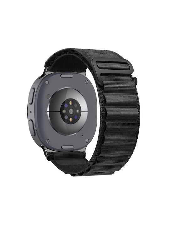 Tech-Protect Текстилна Каишка Черна (Galaxy Watch 8 / 8 Classic / 9)