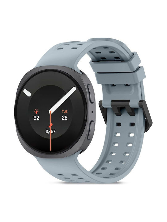 Tech-Protect Silikon Tragbare Bänder Grau für Galaxy Watch 8 / 8 Classic / 9