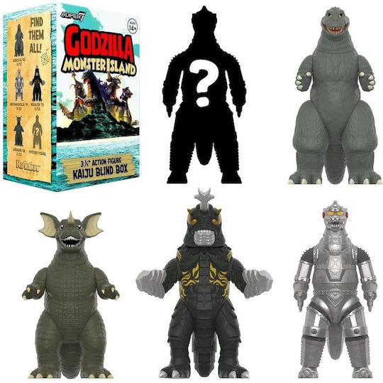 Super7 Godzilla Toho Monster Island Wave 7 Action-Figur 10cm