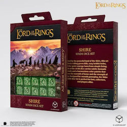 Lord Rings Dice Set 10xd6 Shire