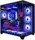 Deepcool Nova Max Гейминг Настолен Компютър (Ryzen 7-7700/32GB DDR5/2TB SSD/GeForce RTX 5060 Ti/Без Операционна Система)