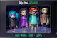 Maestro Media Sally Face Strange Nightmares 4 Figure Pack Stand