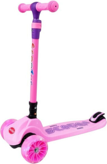 Kids Scooter 3-Wheel for 3+ Years Pink