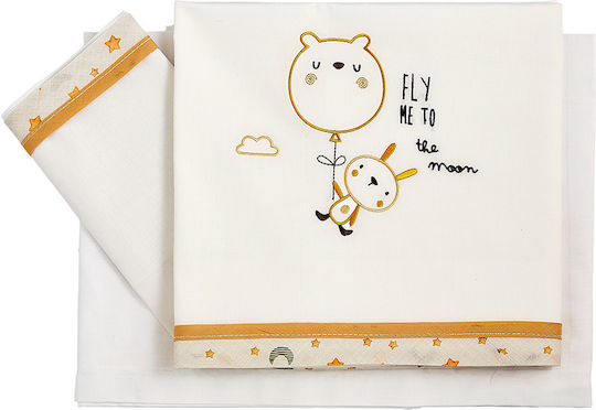 O Kosmos tou Morou Stück Fly Me Ecru 120x180cm