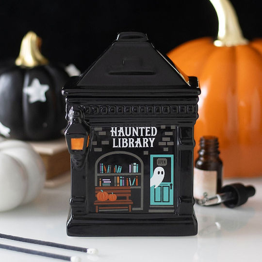 Halloween Καυστήρας Αιθέριων Ελαίων & Wax Melts Haunted Library