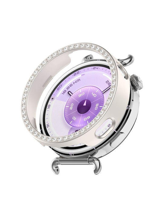 Schützende Kunststoff Hülle in Beiger Farbe für Huawei Gt 4 (41mm) 5 (41mm) 6 (41mm)