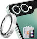 Enkay Camera Protection Tempered Glass Silver for Samsung Galaxy Z Flip8 5g