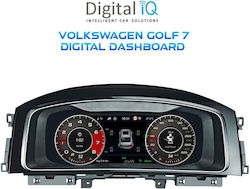 Digital Iq Dyl 747_dc 12.5" Digital Instrument Cluster Vw Golf 7 7.5 Gti R R Line Mod 2013-2020 Hdmi Input