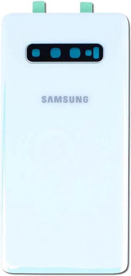 Samsung Galaxy S10+ G975f Back Cover Prism White + Lens