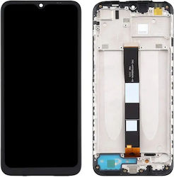 Γνήσια Οθόνη Lcd Μηχανισμός Αφής Πλαίσιο Xiaomi Redmi 9a – 5600070c3l00 Μαύρο Service Pack