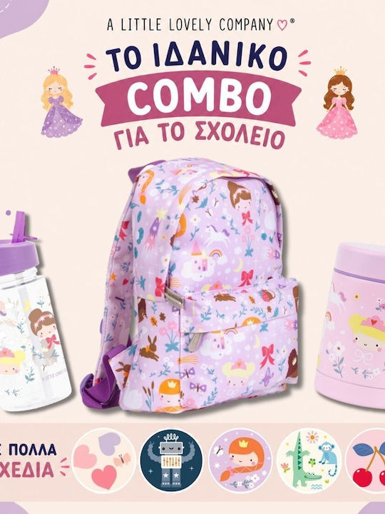 A Little Lovely Company Tritan Water Bottle School Set