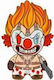 YuMe Toys Twisted Metal Sweet Tooth Plush Toy 18 cm