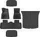 TPE Car Mats Model 3 Highland Black