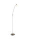 Globo Lighting Floor Lamp Silver