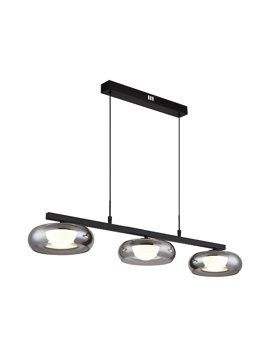 Globo Lighting Κρεμαστό Φωτιστικό Μαύρο