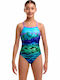 Funkita Детски Бански Цял Многоцветен