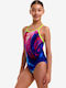 Funkita Детски Бански Цял Многоцветен