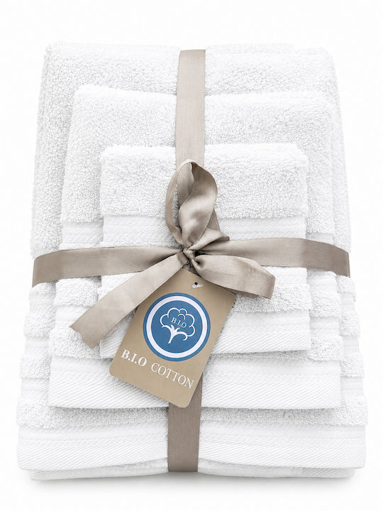 Xionoula Home Xionoula Home Badetuch Handtuch 40x60cm Weiß Gewicht 600gr/m²