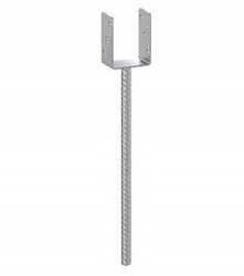 Domax Gartenzaunbedarf Verzinkt 16,1x62,4x1,2cm Domax Gartenzaunbedarf Verzinkt 16,1x62,4x1,2cm