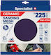 Specialist+ Шкурка За Полиране K120 225x225мм Комплект 5 Бройки