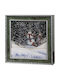 Christmas Decorative Frame Light Music Snow Transformer Ip20 38.5 X 38.5 X 8cm