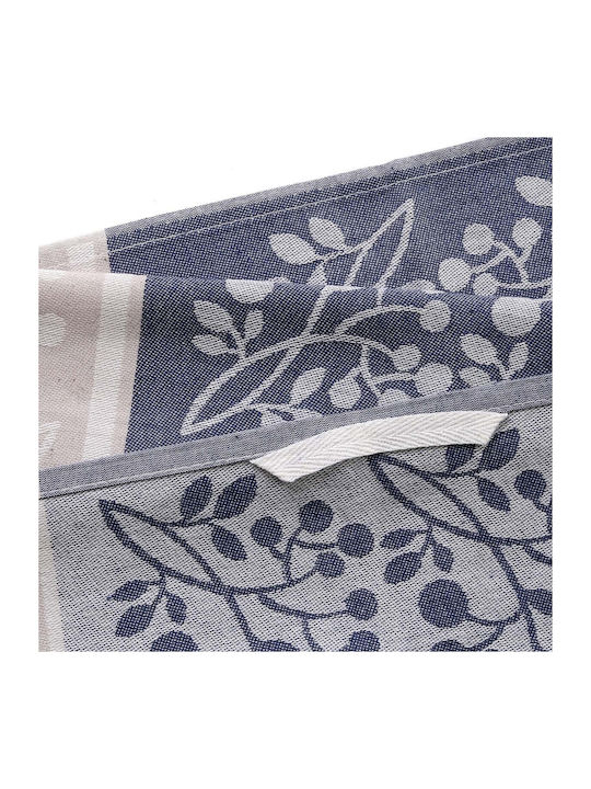 Darymex Zwoltex Küchenhandtuch aus 100% Baumwolle in Blau Farbe 50x70cm