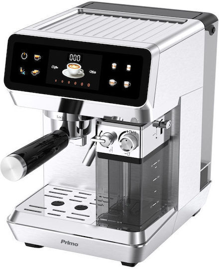 Primo Automatic Espresso Machine 1350W 20bar Silver 400574