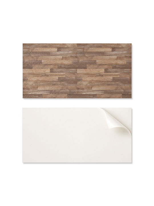 Vinyl Wandsticker Bodenpaneel Design Wohnzimmer 120x60 cm